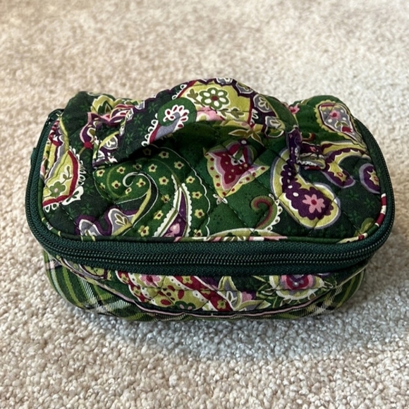 Vera Bradley paisley print travel organizer and jewelry case - Picture 3 of 5